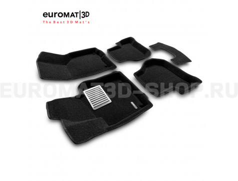 Текстильные 3D коврики Euromat3D Lux в салон для Skoda Octavia A5 (2004-2012) № EM3D-004502 Текстильные 3D коврики Euromat3D Lux в салон для Skoda Octavia A5 (2004-2012) № EM3D-004502