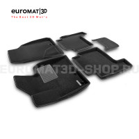 Текстильные 3D коврики Euromat3D Business в салон для Hyundai Santa Fe (2010-2012) № EMC3D-002715 Текстильные 3D коврики Euromat3D Business в салон для Hyundai Santa Fe (2010-2012) № EMC3D-002715