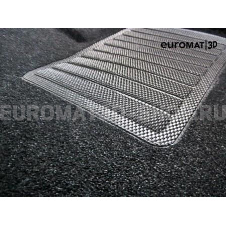 Текстильные 3D коврики Euromat3D Business в салон для Infiniti FX,QX70 (2008-2014/2015-) № EMC3D-002802