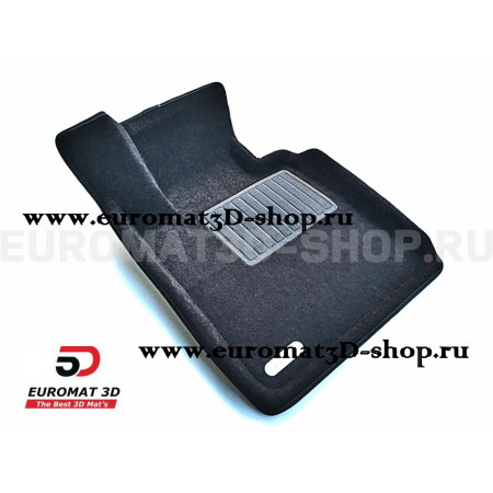 Текстильные 3D коврики Euromat3D Business в салон для Bmw 2 (F22) (2011-) № EMC3D-001213