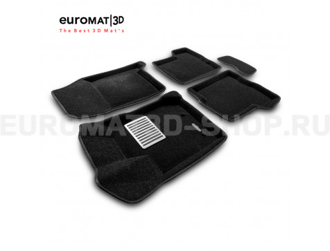 Текстильные 3D коврики Euromat3D Lux в салон для Lada XRay (2016-) № EM3D-005309 Текстильные 3D коврики Euromat3D Lux в салон для Lada XRay (2016-) № EM3D-005309