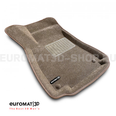 Текстильные 3D коврики Euromat3D Business в салон для Audi A4 (2016-) № EMC3D-001102T Бежевые Текстильные 3D коврики Euromat3D Business в салон для Audi A4 (2016-) № EMC3D-001102T Бежевые