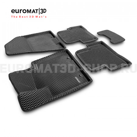 3D коврики Euromat3D EVA в салон для Kia Sportage (2016-2022) № EM3DEVA-002927 3D коврики Euromat3D EVA в салон для Kia Sportage (2016-2022) № EM3DEVA-002927