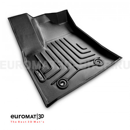 3D коврики Euromat3D Liner в салон для Mercedes GLE-Class (W167) (2019-) № EM3DLI-003509