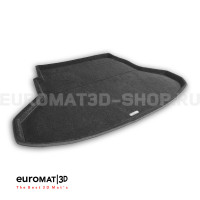 Текстильный 3D Коврик Euromat в багажник Для Geely Emgrand 7 (2021-) № EMT3D-001413